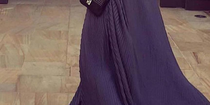 Stylish black abaya