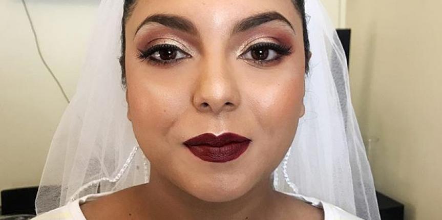 Bridal makeup look