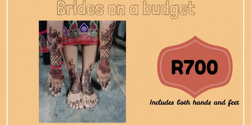 popular bridal henna package