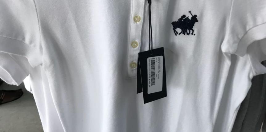 White polo golfer