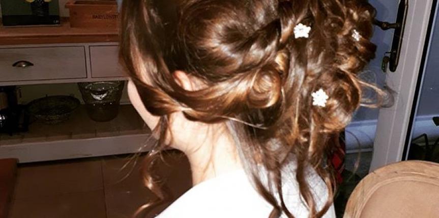 Mother of bride hair