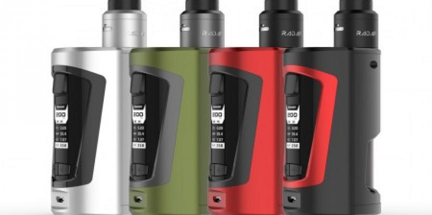 GeekVape GBOX Squonker 200W TC Kit with Radar RDA