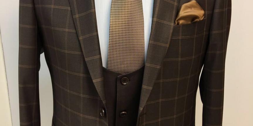 Mens Wool Suit