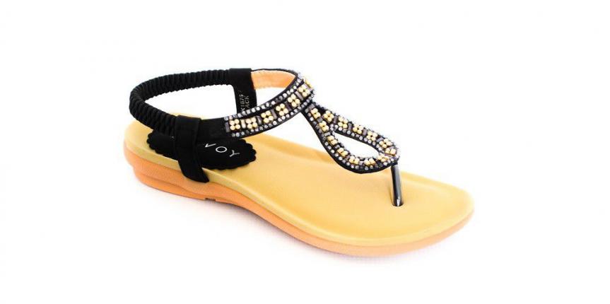 Savoy black sandal